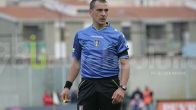 Arbitro Fabio Pasciuta