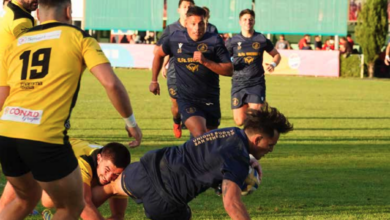 Fi.fa. Security Rugby San Benedetto durante il test match precampionato contro Avezzano al Nelson Mandela di Porto d’Ascoli