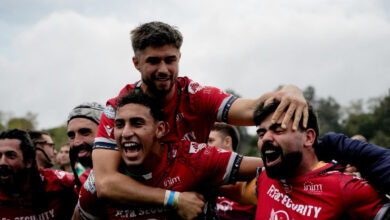 Fi.fa. Security Rugby San Benedetto festeggia la prima vittoria in Serie A contro l’Amatori Napoli al Nelson Mandela