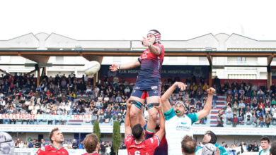 Unione Rugby Samb contro L’Aquila Rugby davanti a 1500 tifosi al Nelson Mandela